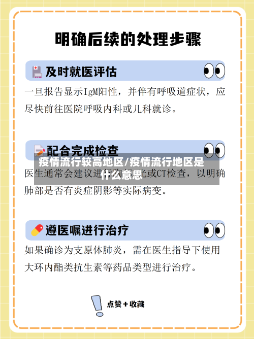 疫情流行较高地区/疫情流行地区是什么意思