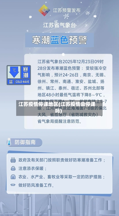 江苏疫情停课地区(江苏疫情会停课吗)