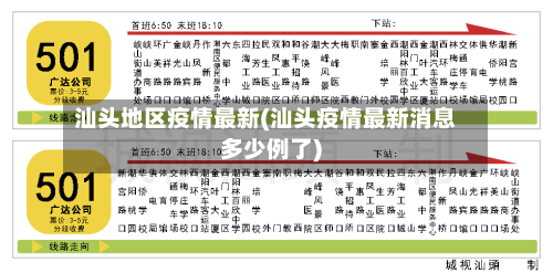 汕头地区疫情最新(汕头疫情最新消息多少例了)-第2张图片