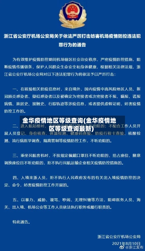 金华疫情地区等级查询(金华疫情地区等级查询最新)-第3张图片